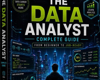 Data Analyst Career Guide Ebook | SQL Python Power BI Resume & Interview Prep PDF