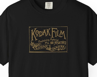 Vintage Camera Graphic Tee: Analog Film Photography Shirt