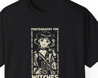 Funny Photography T-Shirt For Witches: Camera Lover Gift