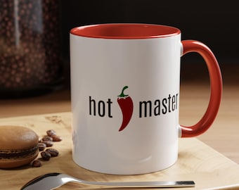 Taza para amantes de la comida picante: Diseño de chile picante - 325 g/400 g