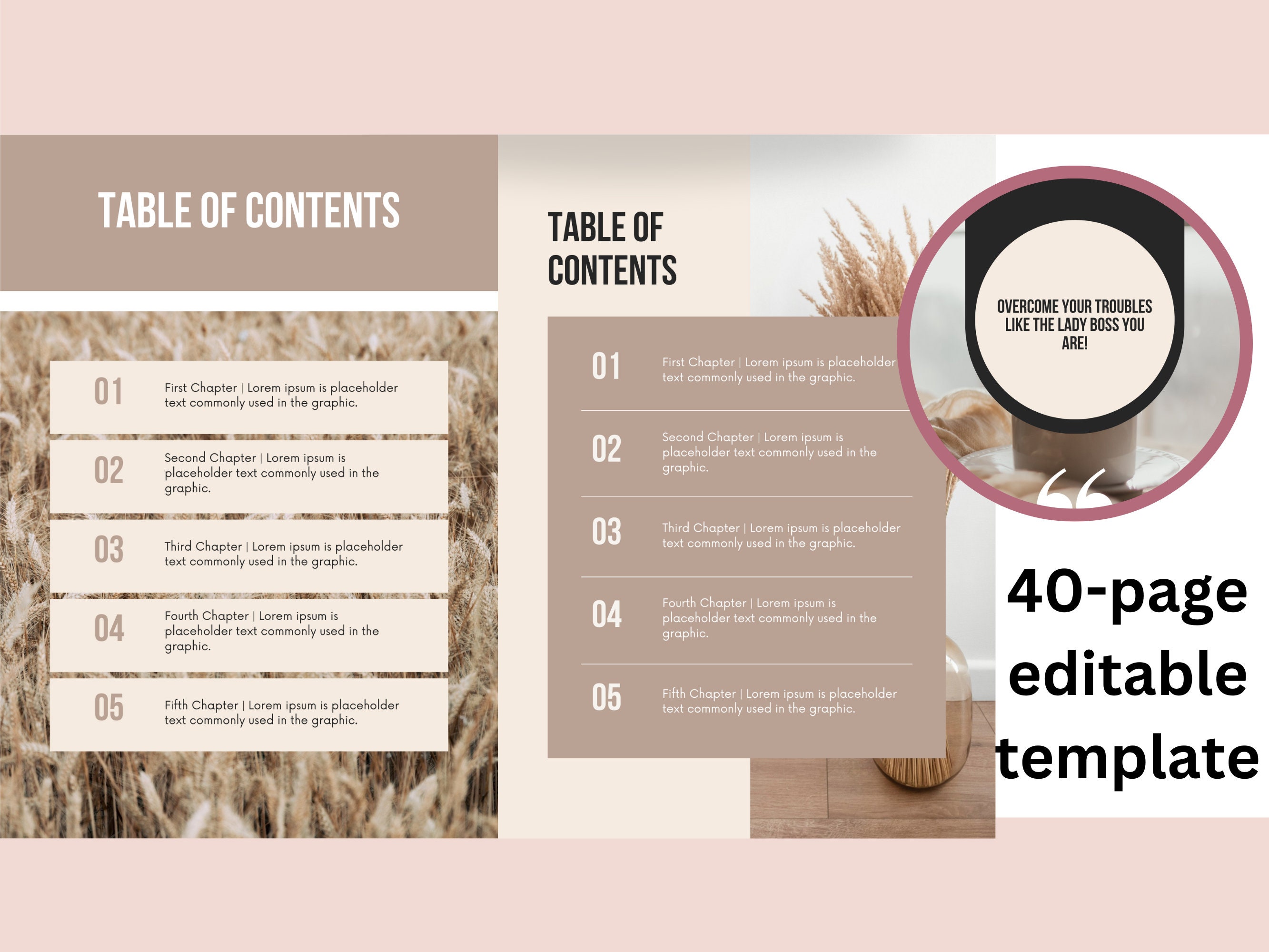 Personalised Examples Pages Personalized Workbook Template for Branding: Create Engaging Content ...