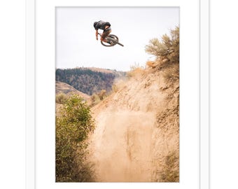 Mountain bike print - photography decor