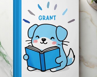 Cuaderno pequeño para primer grado, segundo grado, regalo para estudiantes, útiles escolares personalizados, primer día de jardín de infantes, rastreador de tareas, regalo lindo para niños.