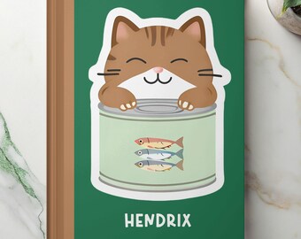 Cuaderno infantil con diseño de gato, regalo para estudiantes, material escolar personalizado, ideal para el primer día de jardín de infancia y para realizar un seguimiento de tareas.