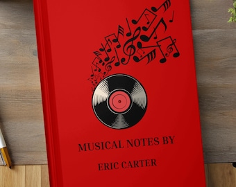 Regalo para guitarrista, regalo para entradas de conciertos, diario para hombres, diario musical, libro de diario de conciertos, regalo para músicos, regalo para amantes de la música.