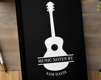 Regalo para papá, regalo para guitarrista, regalo de entrada para concierto, diario para hombres, diario musical, libro de diario de conciertos, regalo para músicos