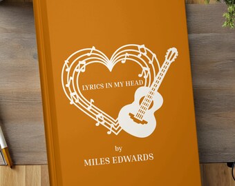 Regalo para guitarrista, regalo para entradas de conciertos, diario para hombres, diario musical, libro de diario de conciertos, regalo para músicos, regalo para amantes de la música.