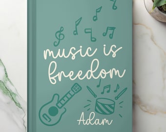 Regalo para guitarristas, regalo para entradas de conciertos, diario para hombres, diario musical, libro de diarios de conciertos, regalo para músicos, regalo para amantes de la música