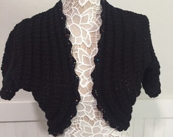 Hand Knit Shrug