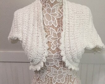 Hand Knit Shrug