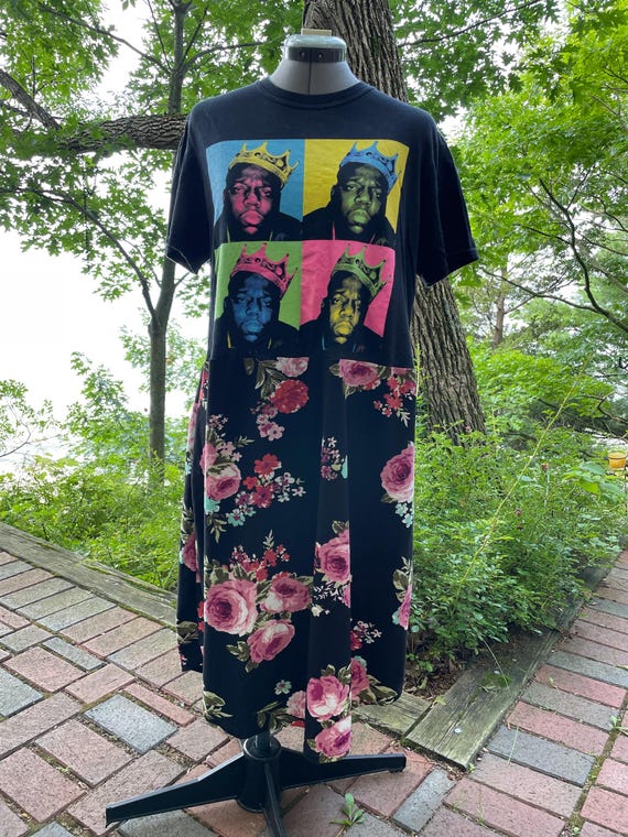 notorious big t shirt dress