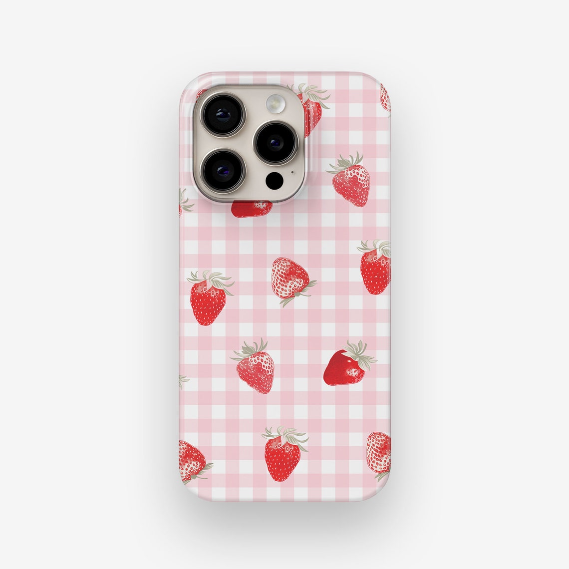 Coque IPhone Strawberry Shortcake – Pour IPhone 12/13 Pro Max – Coque Rigide