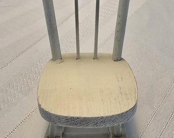 Miniature Dollhouse Furniture Rocking Chair