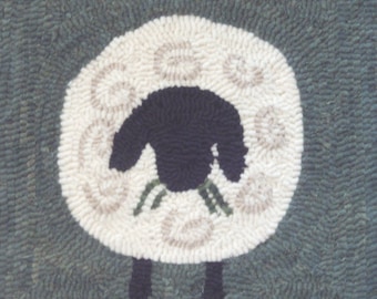 Rug Hooking Kit - Solo Sheep