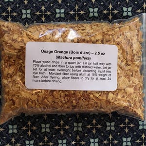 Osage Orange Wood Shavings