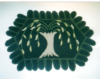 Weeping Willow Penny Rug