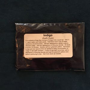 Natural Indigo Dye
