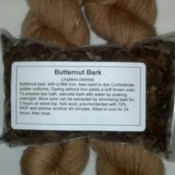 Butternut Bark - Natural Dye