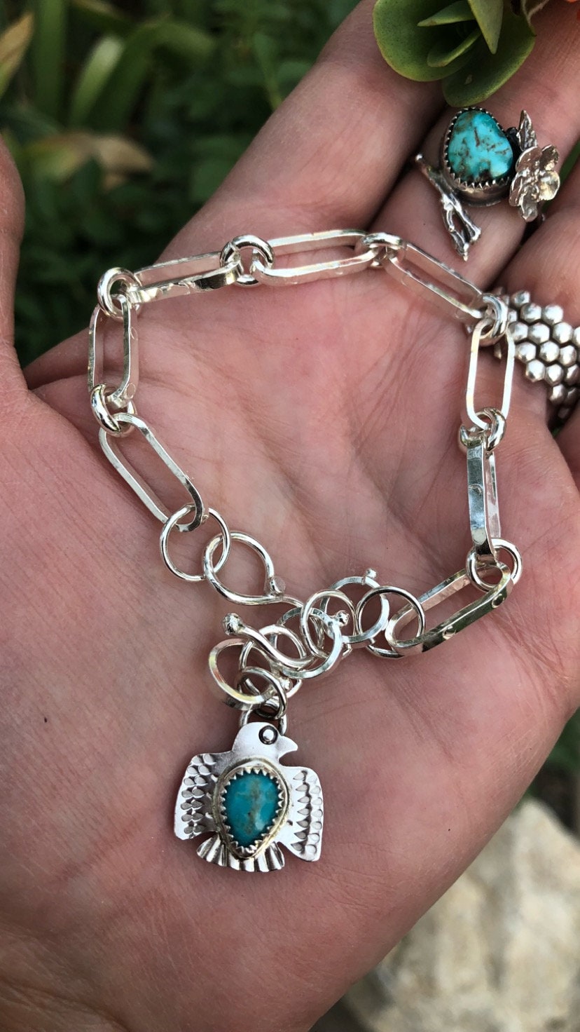 アクセサリー Thunderbird silver chain bracelet Thunderbird, silver bracelet Ag 925/1000 Wulflund