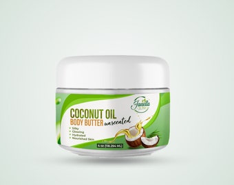 Coconut Unscented Body Butters
