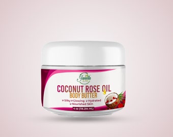Coconut Rose Oil Body Butter