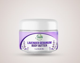 Lavender Geranium Body Butter
