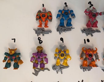 Figurine Vintage Hasbro Battle Beasts – Dragonautes Takara #88 Brain Mouse
