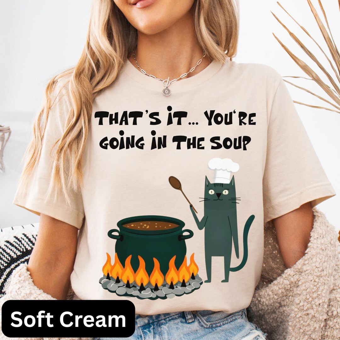 Che Rib Merch Cat Sarcastic Chef Cat Shirt, Unique Cat Shirt, Funny Animal Apparel ...