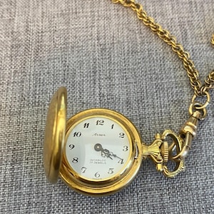 Arnex 17 Jewel Incabloc Pocket Watch - Etsy display picture 2