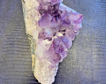 Natural Amethyst Geode Cluster Healing