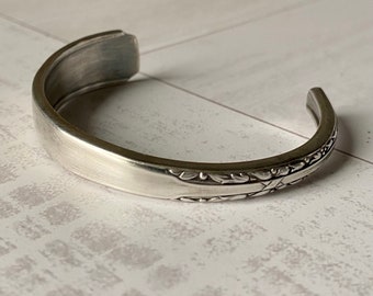 Spoon handle cuff bracelet