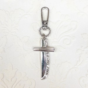 Brittany Rose Cross Keychain