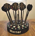 Dart stand | Dart | Stand personalized with name | Dart holder | Dartboard | Steel tip darts | Darts | 11 darts