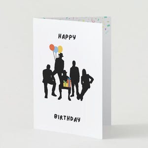 Tarjeta de cumpleaños imprimible / Boyband / BSB Army / Tarjetas de cumpleaños digitales / Tarjeta de feliz cumpleaños imprimible / Tarjeta de felicitación descargable