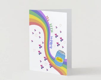 Tarjeta de felicitación Kpop de Soda Pop / Letra de Rainbow Saja Boys (Descarga digital)