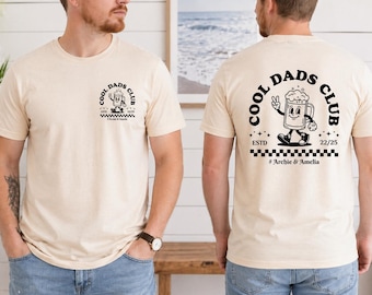 Cool Dads Club-T-shirt, custom gedrukt shirt vader Est Date, nog steeds cool, gewoon vermoeide tops, T-shirt beste vader ooit, vaderdagcadeau, cadeau nieuwe vader