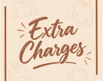 Extra Charges for Logo Digitizing, Printing Artwork Edits, Personalised Design Changes, Embroidery File Conversion and Additional Services