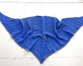 Summer Love Triangle Knit Shawl