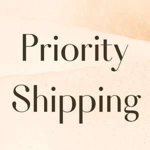 Upgrade to USPS Priority Shipping (1-3 days)