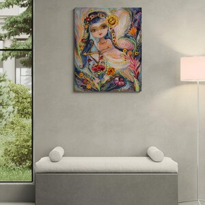 Serie Hadas del Zodiaco - Sagitario. Lámina artística de edición limitada basada en una pintura original de la artista israelí Elena Kotliarker. El mejor regalo para niñas. imagen 3
