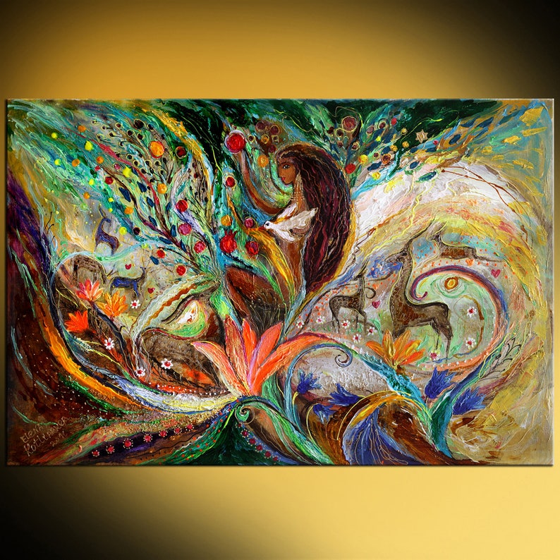 42 Original Huge Wall Art Interior Design Giclee Canvas Etsy