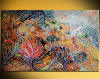 ベトナム　漆絵　シャガール風 ベトナム 漆絵 シャガール風 ベトナム漆絵シャガール風