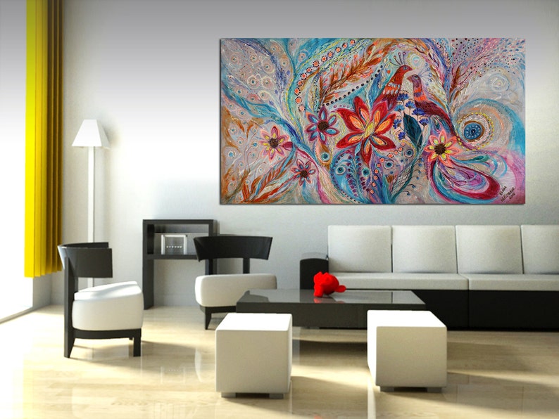 65 Original Wall Art Interior Design Giclee Canvas Print Etsy