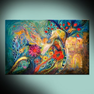 Hills of Jaffa. Limited Edition Art Print | Wall Art Canvas Giclee | Wall Decor | Home & Living | Interior Design | Angels Art Wall Hangings