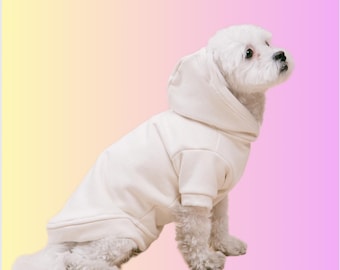 Sudadera de algodón, tallas S-2XL, sudadera de invierno para perros, ropa para perros, ropa para mascotas, moda para perros, ropa para mascotas, atuendo para perros, The Chou Pet