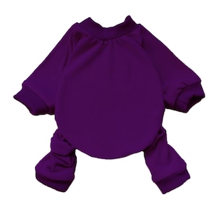 Plain Pajama,XS-2XL, Dog Clothing, Dog Fashion, Dog Apparel, Puppy Jumpsuit, Dog Onesie,