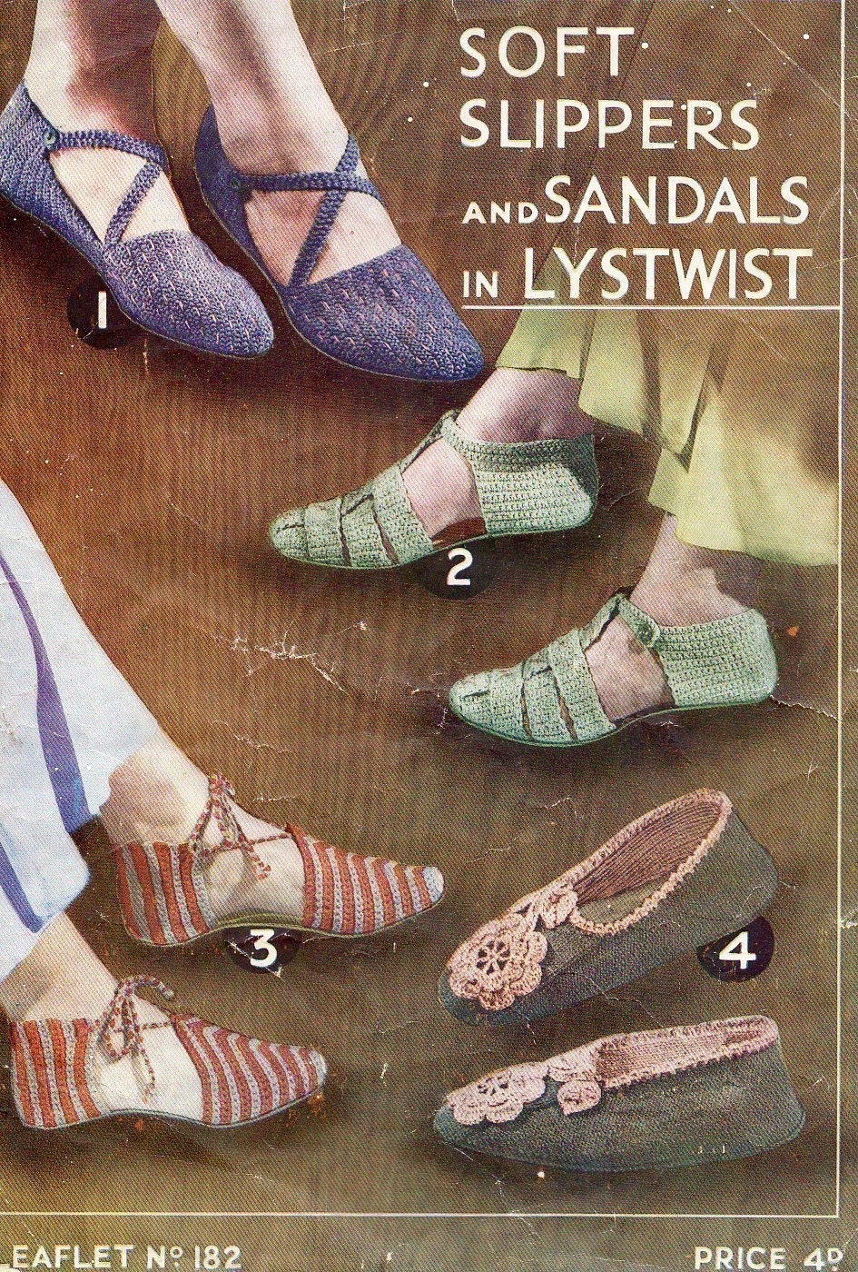 1930s Slippers