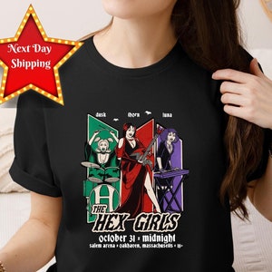 The Hex Girls Tour Shirt,Hex Girls Concert Retro shirt,Halloween Hex Girls Rock Band,Hex Girls Concert Tee,Rocker Mama Gift