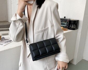 Sleek Square Clutch Bag