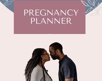 Printable Pregnancy Planner | Pregnancy Binder Pages | Appointment Log, Kick Count, Baby Name & Health Tracker | PDF